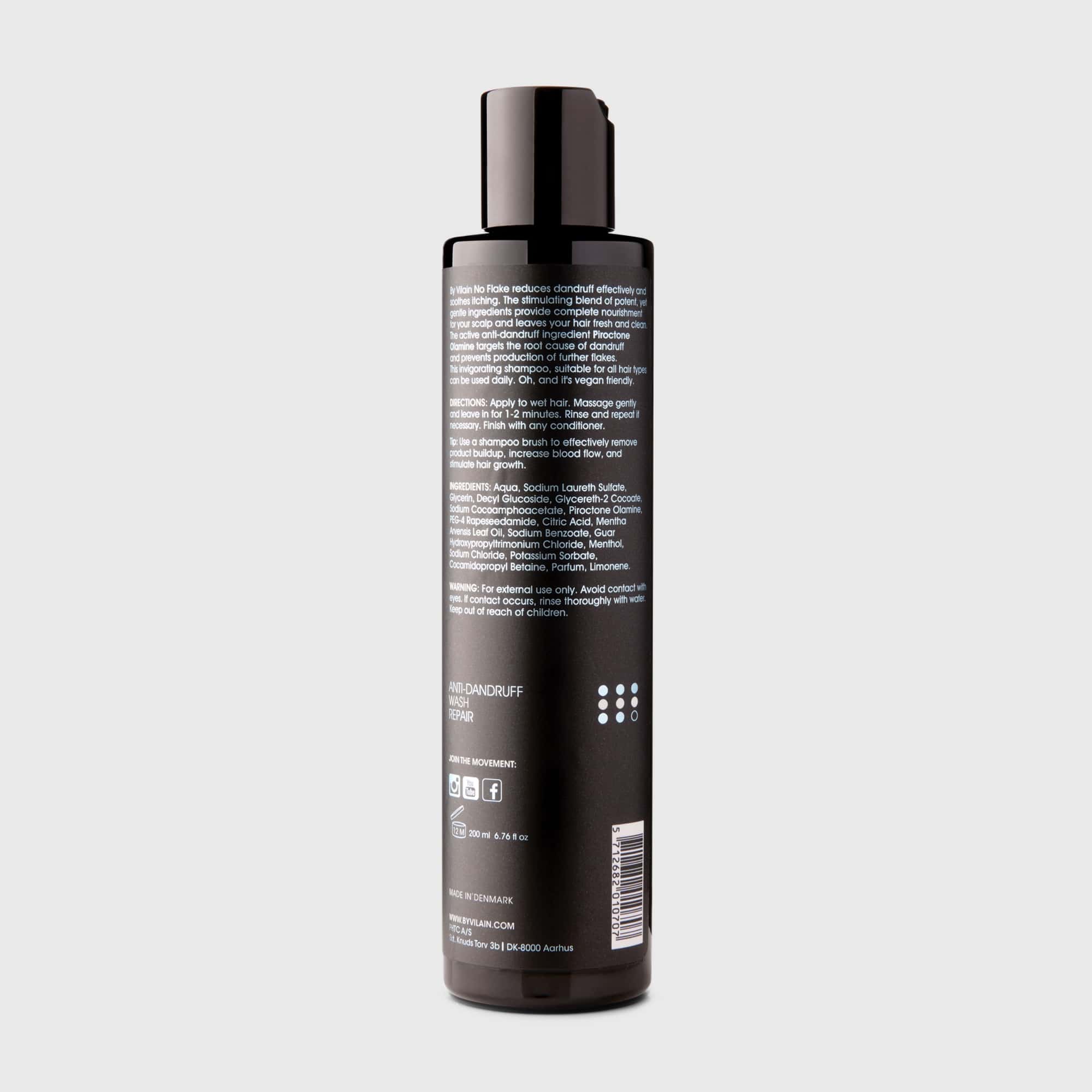 By Vilain No Flake Active Anti-Dandruff Shampoo
